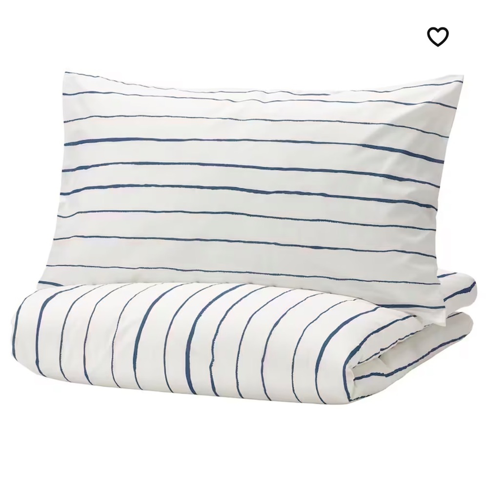 IKEA | PAGODTRÄD queen duvet cover & pillowcases